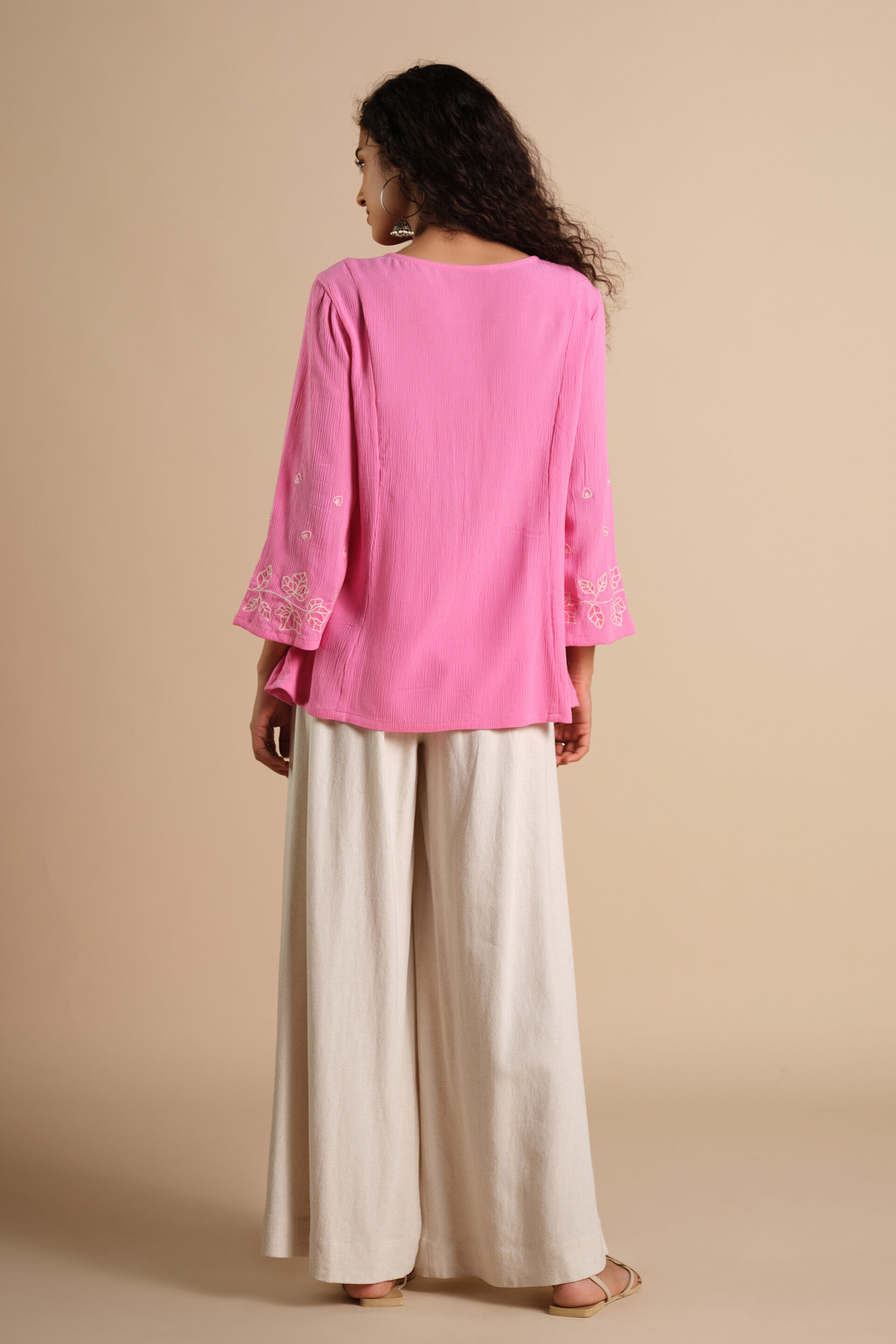 Gul Bahar Top, Pink, image 2